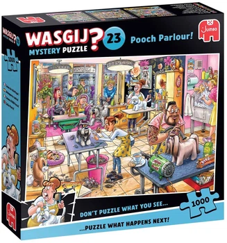Пазл Jumbo Wasgij? Mystery 23 Pooch Parlour! 1000 элементов 1110100589 (8721017604105)
