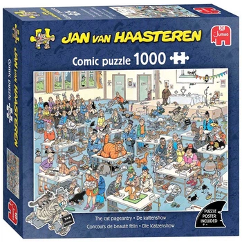 Пазл Jumbo Jan van Haasteren The Cat Pageantry 1000 элементов 1110100619 (8721017604402)