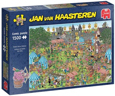 Пазл Jumbo Jan van Haasteren Robin Hood Festival 1500 елементів 1110100637 (8721017604587)