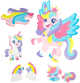 Пазл Toi-Toys Little Stars Unicorn напольный из пены 36 элементов 72487B (8714627025941)