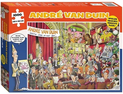 Пазл Jumbo André van Duin 60 Years in the Business 1000 элементов 86032 (9789464860320)