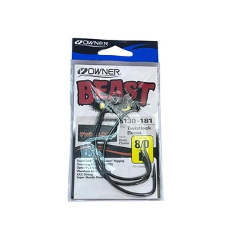 5130-181 №8/0 Крючки "OWNER" TWISTLOCK BEAST (JAPAN),5130-181-008