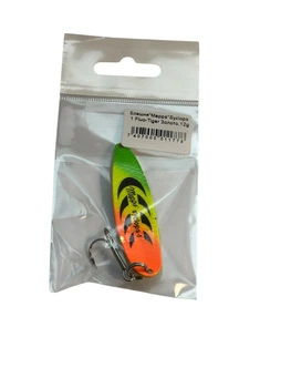 Блешня\"Mepps\"Syclops 1 Fluo-Tiger Золото,12g,7407000011778