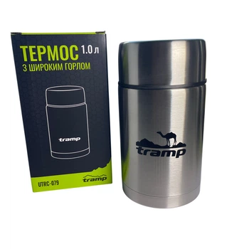 Термос Tramp з широким горлом 1,0л UTRC-079,UTRC-079