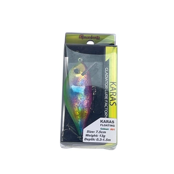 Воблер GLADIATOR \"KARAS\" 7.5cm.13g Цвет 1,7407000000314