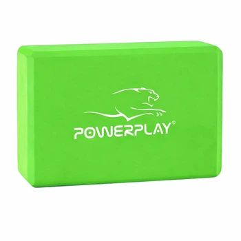 Блок для йоги PowerPlay 4006 Yoga Brick М'ятний