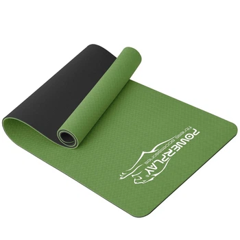 Килимок для йоги та фітнесу PowerPlay 4150 TPE Premium Performance Mat Зелений (183x61x0.6 см.)