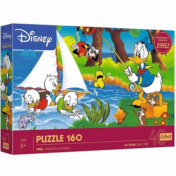 Пазлы Trefl Искусство из бумаги Disney Приключение на берегу озера 160 элементов (40053)