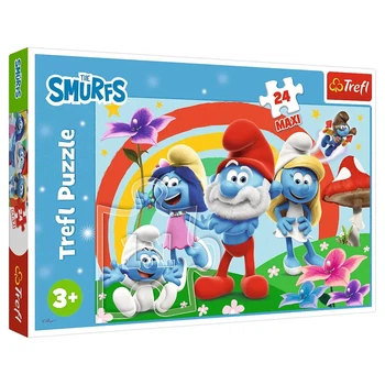 Пазлы Trefl The Smurfs Maxi День смурфа 24 эл (14374)
