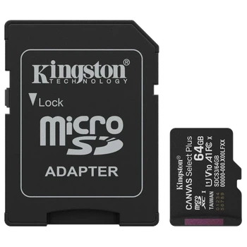 Модуль флэш-памяти Kingston MICRO SDXC 64GB UHS-I W/ADAPTER