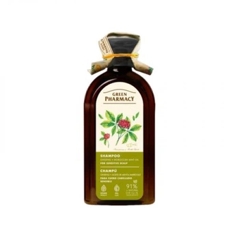 Green Pharmacy шампунь 350мл Женьшень/марокканская мята для чувствительной кожи головы