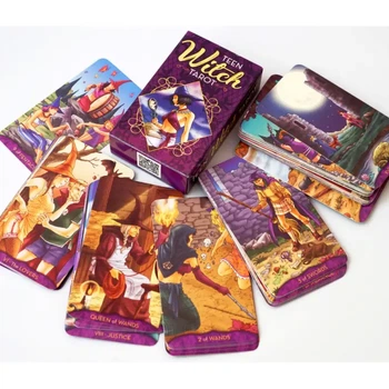 Карты Таро Юной Ведьмы (Teen Witch Tarot) таро для гадания,карты таро для Новачков и профессионалов