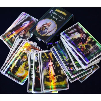 Карты Таро Зеленой Ведьмы (The Green Witch Tarot) , таро для гадания,карты таро для Новачков и профессионалов