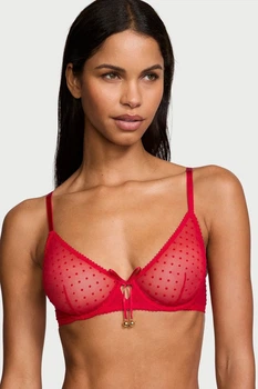 Бюстгальтер с мягкой чашкой Victoria's Secret 75C Красный (144876)