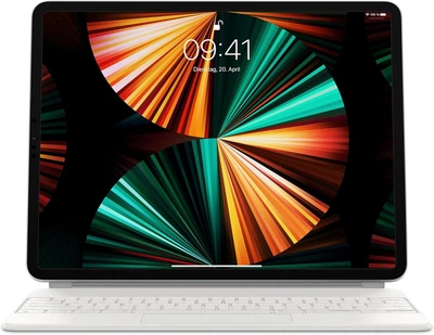 Чехол-клавиатура Apple для iPad Pro 12.9" Белая (UKR) Б/В