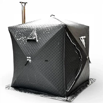 Мобильная компактная баня-палатка Троян КУБ (Base) 2*2 м