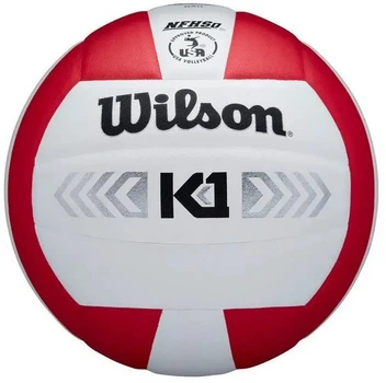 Волейбольний м'яч Wilson K1 Silver VB RDWH червоно-білий, розмір 5(OB_A9CF4A586ED2)