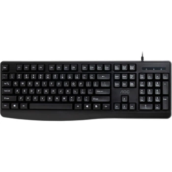 Клавиатура AOC KB120B USB UA Black (KB120B/97)