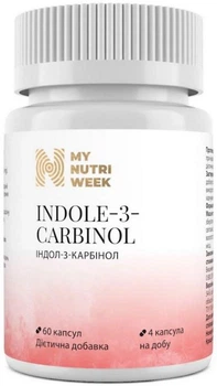 Индол-3-Карбинол My Nutri Week Indole-3-Carbinol 1000 мг 60 капсул