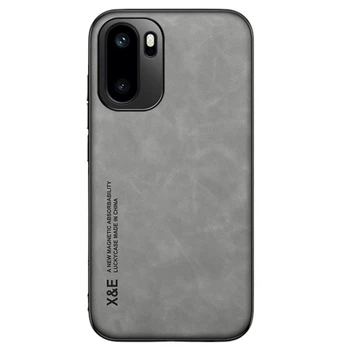 Чехол X&E для Oneplus Ace 6 / 15R с металлической вставкой и защитой на камеру gray