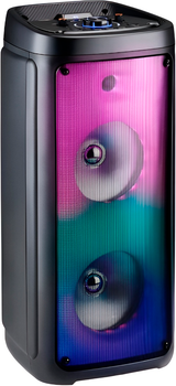 Głośnik przenośny DJ Party 651 RGB Black (8711252256511)