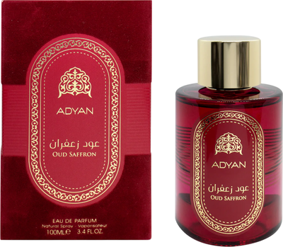 Woda perfumowana unisex Adyan Oud Saffron 100 ml (6292257603255)