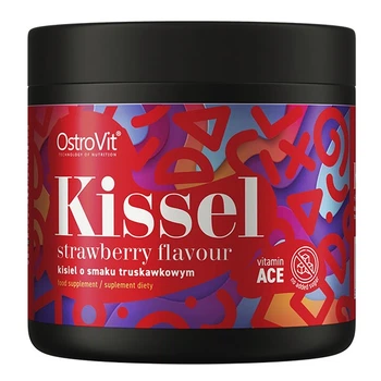 Заменитель питания OstroVit Kissel 200 g /10 servings/ Strawberry