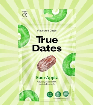 True Dates Фініки зі смаком Кисле Яблуко 100гр