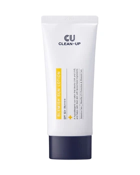Солнцезащитный лосьон с липосомами на стабильных фильтрах CU Skin Clean-Up Blemish Sun Lotion SPF 50+ PA++++ 60 мл