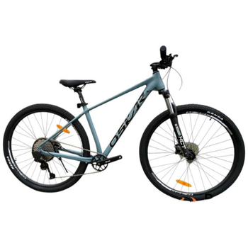 Велосипед Oskar 27,5" PHANTOM серо-голубой матовый на гидравлике Shimano