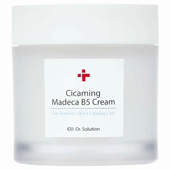 Успокаивающий крем с центеллой и пантенолом CU Skin Dr. Solution Cicaming B5 Madeca Cream 70 мл