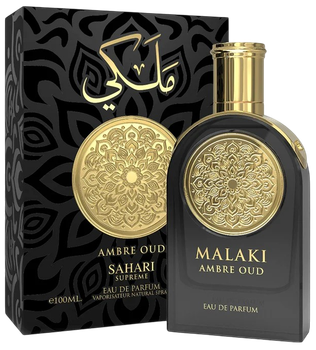 Woda perfumowana unisex Sahari Malaki Ambre Oud 100 ml (6294019016907)
