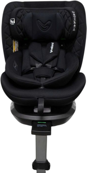 Автокрісло Velano Vento 360° i-Size 40–150 см ISOFIX + опорна нога black (4820296760411)