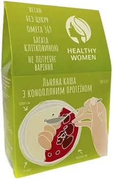 Каша лляна з конопляним протеїном Healthy Women 300 г