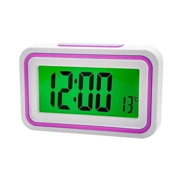 Говорящие настольные часы Vkstar Kk-9905tr с подсветкой pink вставка