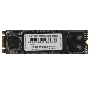 Накопитель SSD 256GB AMD Radeon R3 M.2 2280 SATA III 3D NAND TLC (R3MS0256G8) ( 22390 )