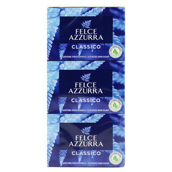 Мило тверде парфумоване зволожуюче FELCE AZZURRA sap. 3х100 г.