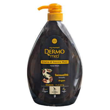 Крем-мило рідке зволожуюче DERMOMED cremadisap.disp. argan 1000 мл.