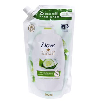 Крем-мило рідке запаска DOVE sap.liq.ric.fresh 500 мл.