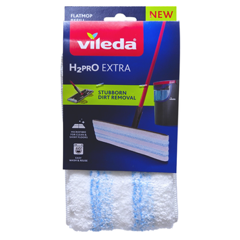 Змінна насадка для швабри VILEDA h2pro flat m.r bl 1 шт.