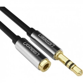 Удлинитель Ugreen AV118 3.5mm Male to 3.5mm Female 1m Gray (10592)