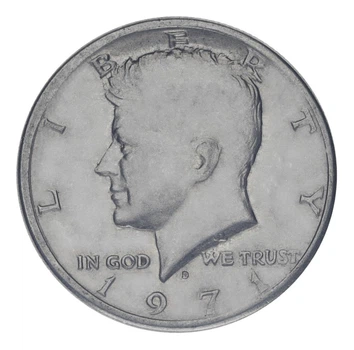 Монета США 50 центов (халф) 1971 F-VF Джон Кеннеди