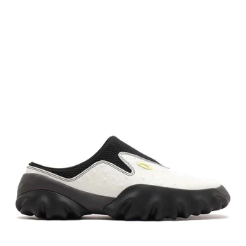 Слипоны Oakley мужские бело-черные с EVA подошвой sport/casual 47.5