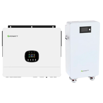 Комплект автономного энергоснабжения Growatt SPE 12000 ES 12kW + Growatt HOPE 16.0LM-A1 16kWh White