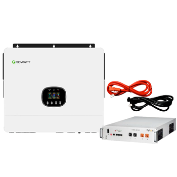 Комплект автономного энергоснабжения Growatt SPE 10000 ES 10kW + Pytes E-BOX-48100R 5.12kWh White