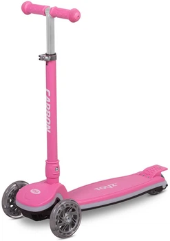 Дитячий самокат Toyz Carbon триколісний Рожевий TOYZ-04062 (5903076321695)