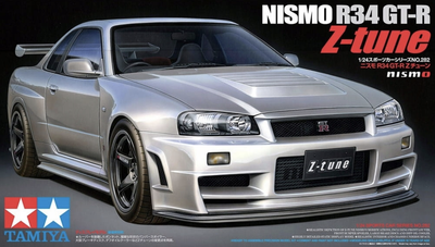 Сборная модель автомобиля Nissan Skyline GT-R Nismo R34 Z-Tune Tamiya 24282 1:24