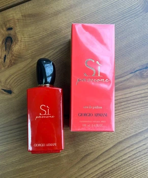 Парфюм Giorgio Armani Si Passione женский с чёрной смородиной розой и ванилью сладко-цветочный аромат 100 мл