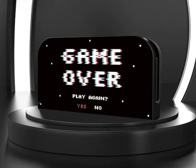 Накладка Game Over для лицевой панели док-станции Nintendo Switch 2