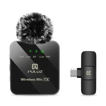 Беспроводной петличный микрофон для смартфона Puluz, Type-C Phone